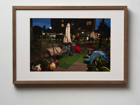 INT/EXT - SMALL PRINT - FRAMED